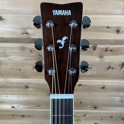 Yamaha FG-TA TransAcoustic Dreadnought Acoustic Electric Guitar - Brown Sunburst image 3