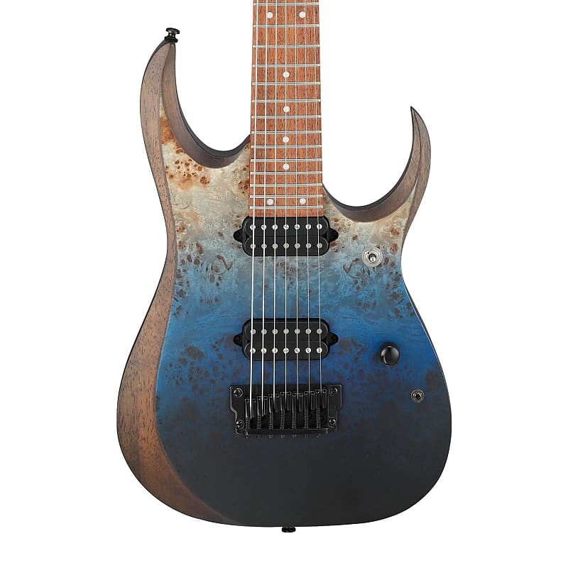Ibanez RGD7521PB Electric Guitar, Deep Seafloor Fade Flat image 1