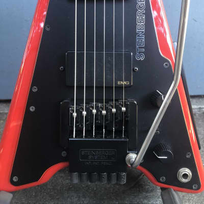 Vintage Steinberger GP-2S 1983 Red with Extras image 3