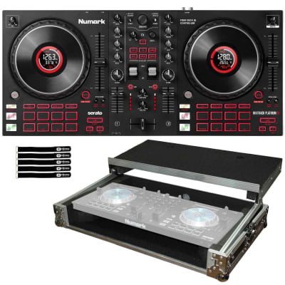 Numark Mixtrack Platinum FX Effects 4-Deck Serato DJ | Reverb