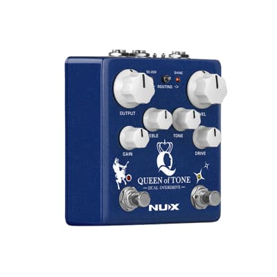 New! Nux Queen of Tone NDO-6 dual overdrive pedal ( Horseman and