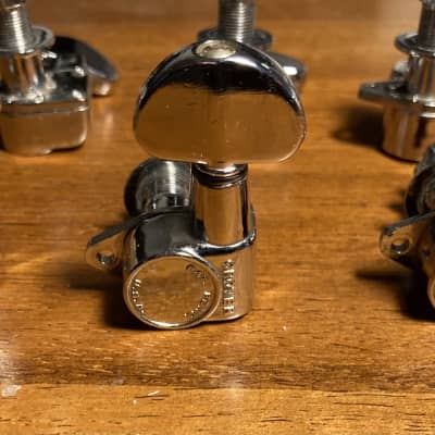 1960s Grover Futura tuning keys Chrome for Gibson Martin Pat. Pend. image 9
