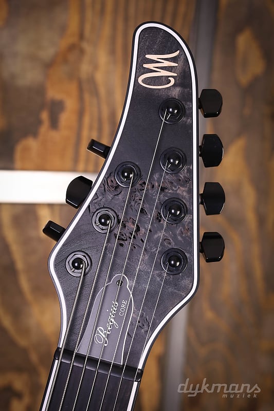 Mayones Regius Core 7 2022 - Trans Black Raw | Reverb