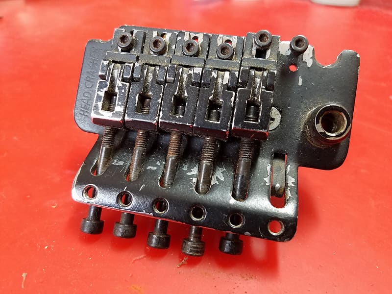 Vintage Fernandes Head Crasher Floyd Rose Style Bridge | Reverb