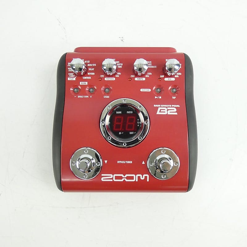 Used Zoom B2 W/PWR Guitar Effects Effects image 1
