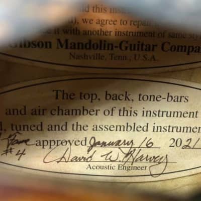 Gibson F5 Hall of Fame Bill Monroe Mandolin image 11