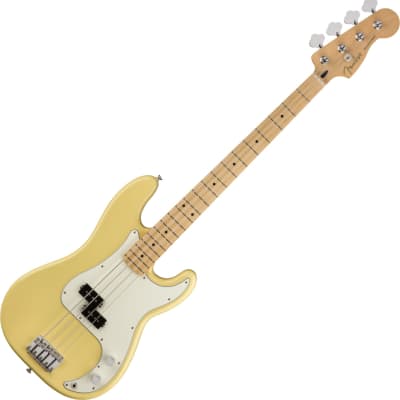 Fender Player Precision Bass Maple FB Buttercream Bass Guitar image 2