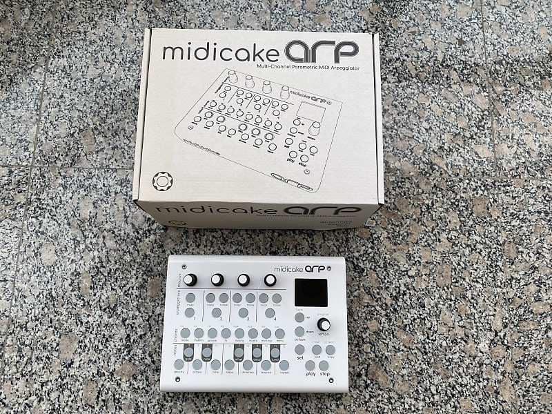 Midicake Arp Multi-Channel Parametric MIDI Arpeggiator | Reverb