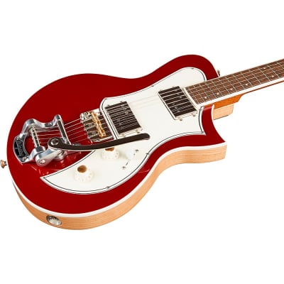 Kauer Guitars Korona HT Ash Electric Guitar Candy Apple Red image 5