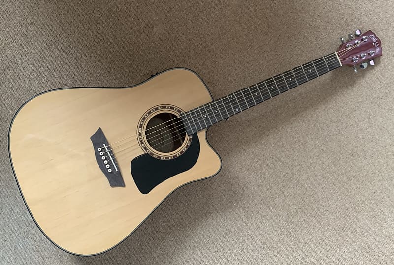 Washburn AD5CE Apprentice Dreadnought Electro Acoustic, | Reverb