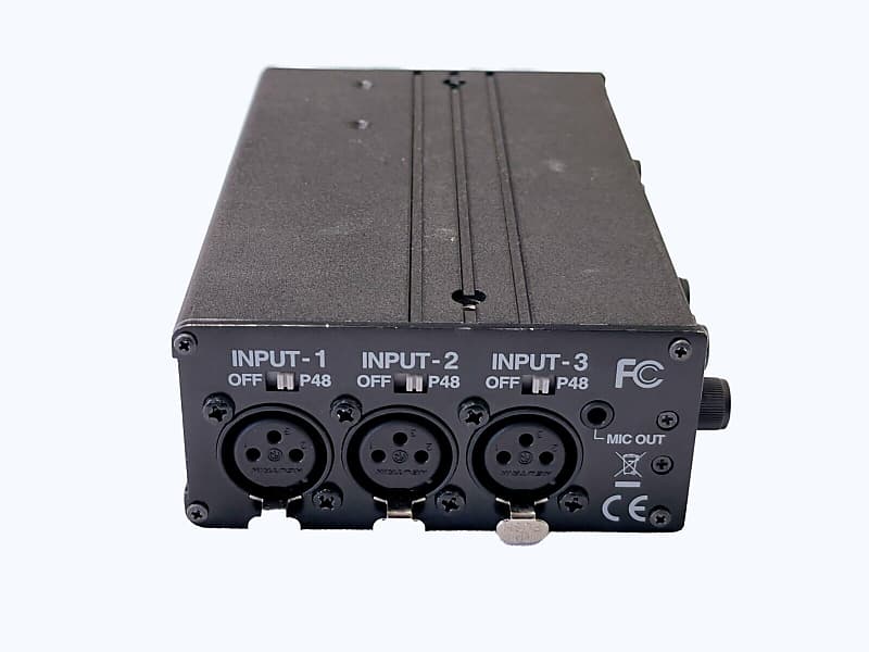 Fostex DC-R302 3-Channel Audio Mixer and Stereo Recorder W