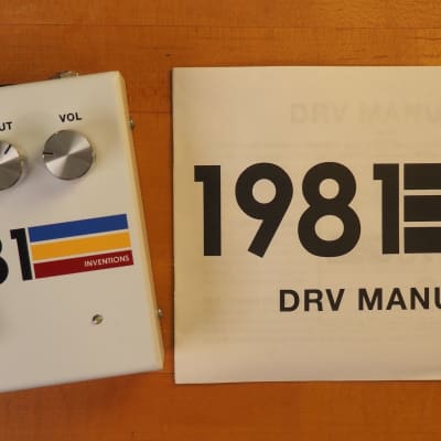 Reverb.com listing, price, conditions, and images for 1981-inventions-drv-no3