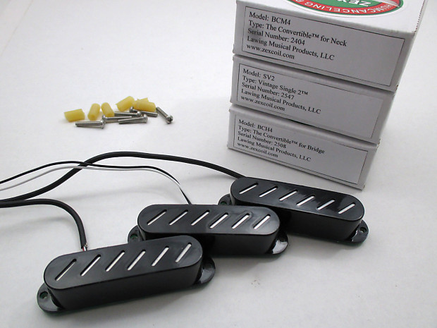 Zexcoil strat sales pickups