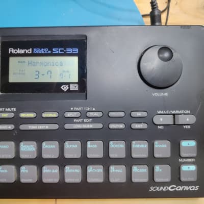 Roland SC-33 sc33 Sound Canvas Module Synth MIDI Interface Japan