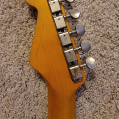 Franchin Stratocaster Olive Green Nitro Relic image 12