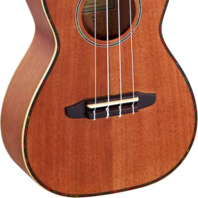 All Mahogany Zemaitis ZUK-200M Concert Ukulele with Gig Bag, | Reverb