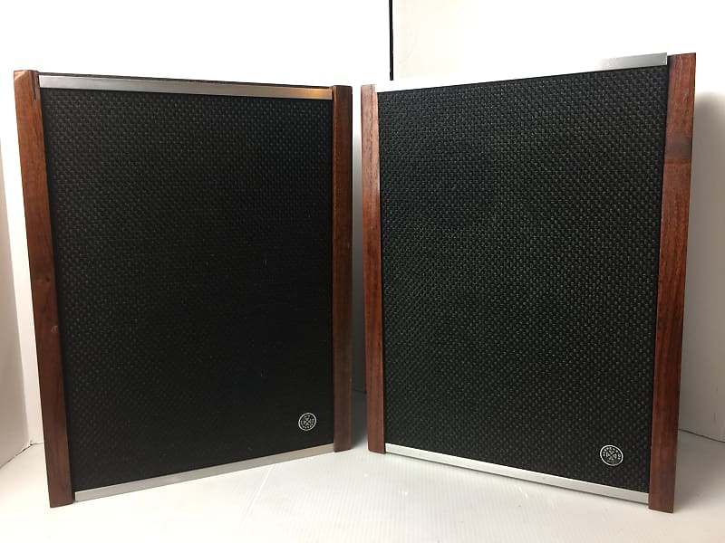 Vintage Advance Air Suspension Audio System Wood Speakers Reverb