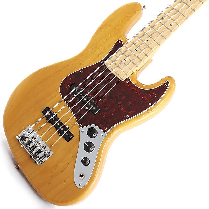 Fender Hybrid II Jazz Bass (Vintage Natural/Maple) -Made in Japan