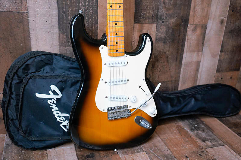 Fender ST-57 Stratocaster Reissue MIJ 1993 Sunburst | Reverb 