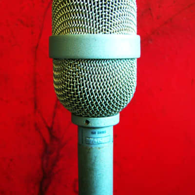 Vintage 1977 Electro-Voice DS35 Cardioid Dynamic Microphone Low Z w accessories RE16 image 12