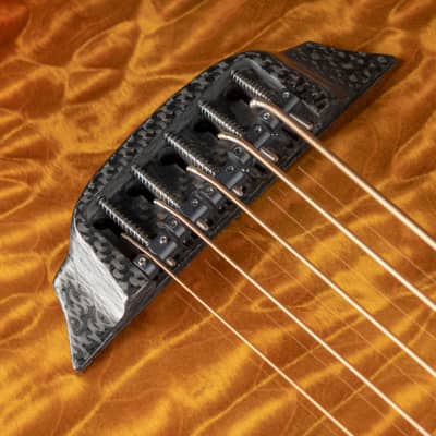 Emerald Balor Bass 5-String | Carbon Fiber Acoustic Bass Guitar image 12