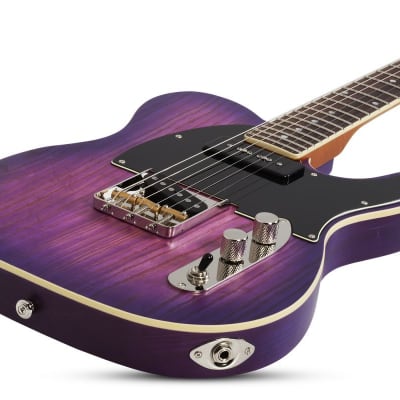 Guitarra eléctrica Schecter PT Special PBP  Púrpura Mate image 5