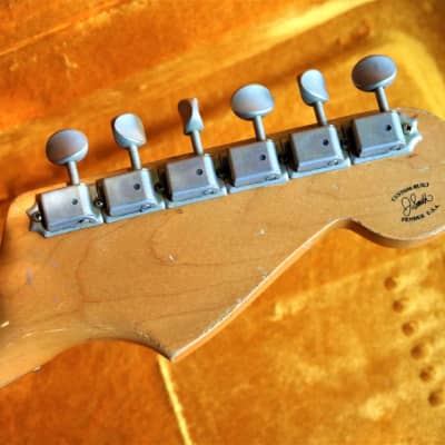 Fender  Custom shop reissue 1963 Relic Masterbuilt Jason Smith  2012 sunburst image 5