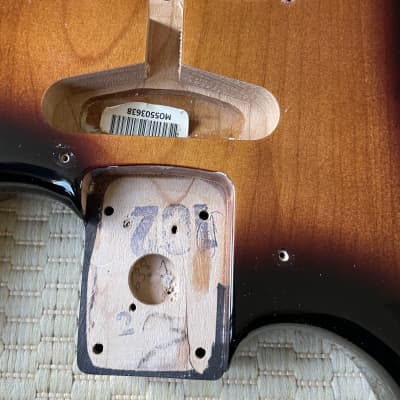 Fender Vintera II '50s style Stratocaster Body 2020's - Sunburst image 5