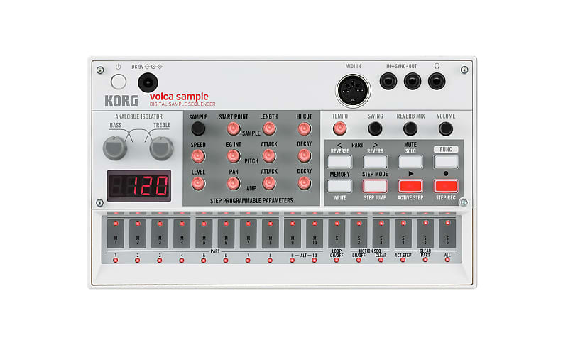 Korg Volca Sample Digital Sampler & Sequencer | Reverb