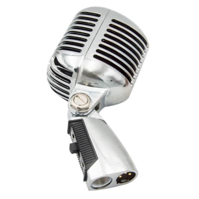 Vintage Microphone  - Free Shipping - China / Silver image 2