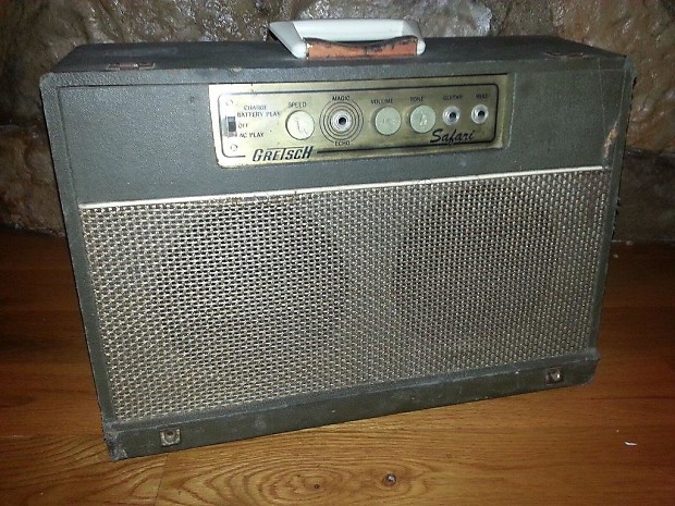 Gretsch safari amp top