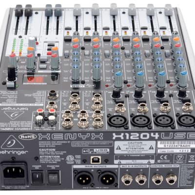 Behringer Xenyx X1204USB Mixer with USB Interface image 3