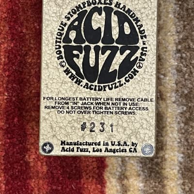 Acid Fuzz Acid Fuzzer MKI Tonebender 2023 image 2