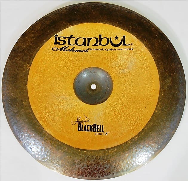 Istanbul Mehmet Black Bell 18" China Cymbals. Authorized Dealer. Free Shipping image 1