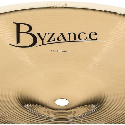 Meinl Byzance Brilliant B14CH-B 14" China Cymbal (w/ Video Demo) image 4