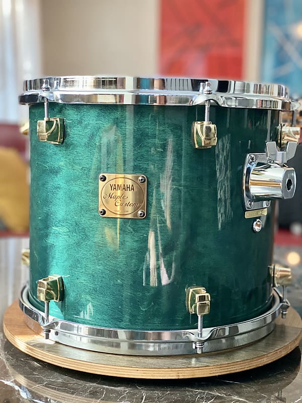 Yamaha maple custom deals turquoise