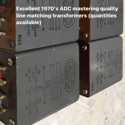 1 x 1970's ADC A14420 Line Matching Transformer - mastering 1 x 1970's ADC A14420 Line Matching Transformer - mastering