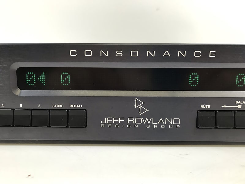 Jeff Rowland Design Group Consonance Preamplifier