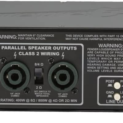 Fender Rumble 800 HD Bass Amplifier Head image 4