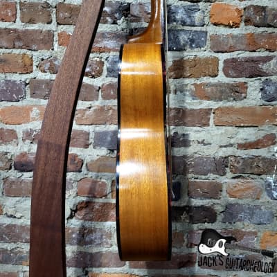 Super RARE: Harmony H165 Half Sized Mini Acoustic Guitar w/ OHSC (1950s - Natural) image 8