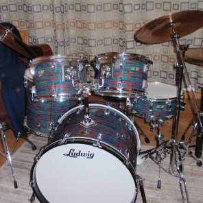 Ludwig Limited Edition 2000 Psychedelic Red - #24 (Comes with free cases) image 1