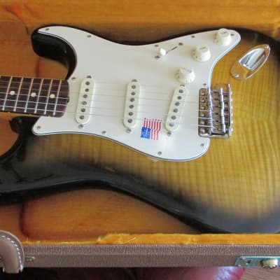 Fender 62 American Standard Custom 2006 - 2 color Sunburst Flametop image 10