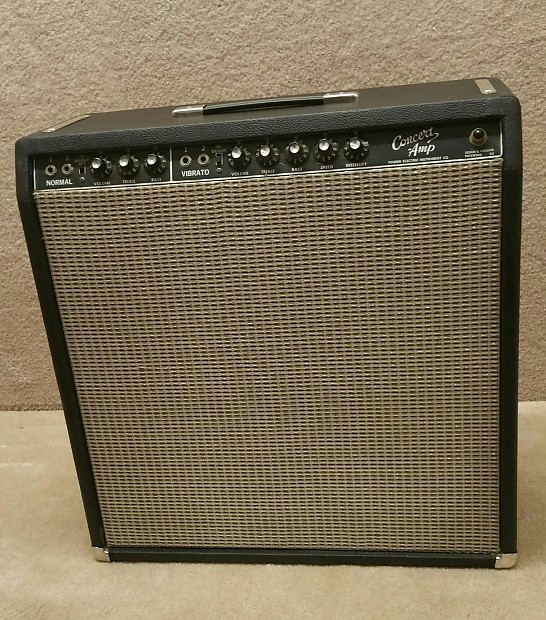 Fender Concert Amp 1964 Blackface / Black Tolex image 1