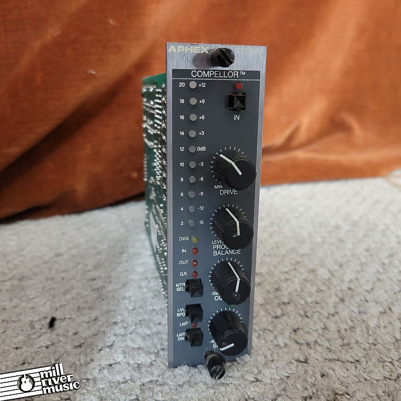 Aphex 9301 Compellor Compressor/Limiter Effects Module Used