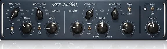 PSP NobleQ (Download) The Incarnation Of Classic Passive EQ | Reverb