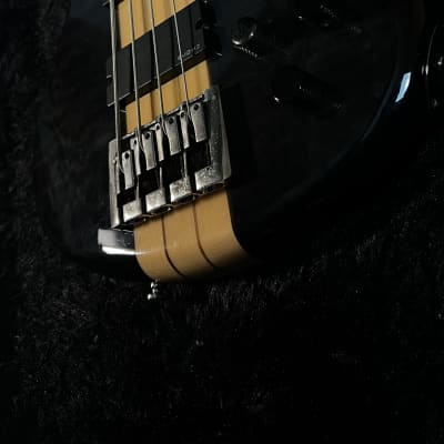 2008 Schecter Stiletto Elite 4-String Bass with EMG’s - Black image 2