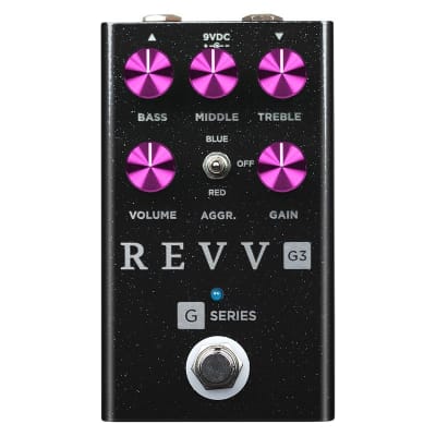 ギター REVV G3 Distortion Revv G3 Distortion Pedal - High Gain - Guitar FX Direct