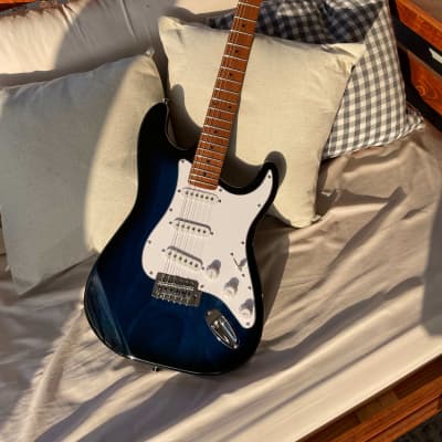Fender Stratocaster Partscaster - Blue Burst image 1