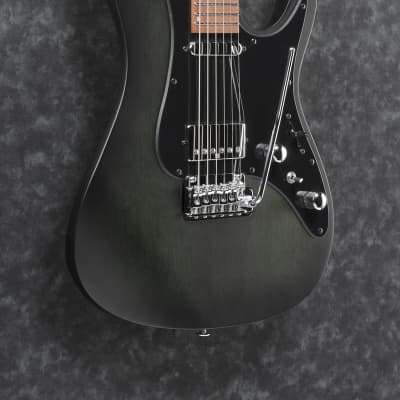 Ibanez Erick Hansel Signature 6str Electric Guitar w/Bag - Transparent Green Matte image 4