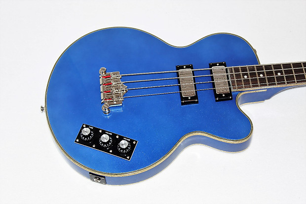 Epiphone allen woody rumblekat bass blue on sale